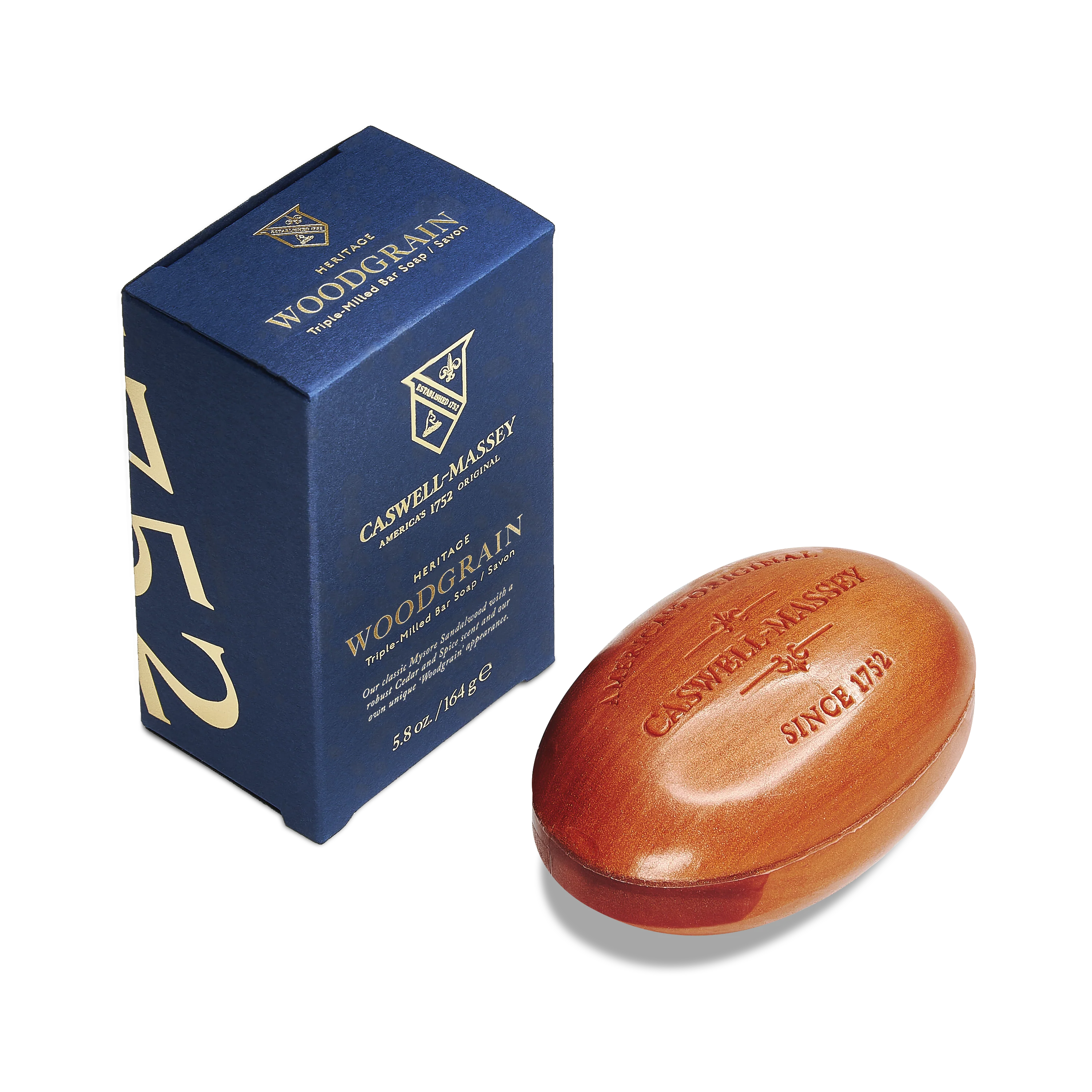 Image of Woodgrain Sandalwood Bar Soap