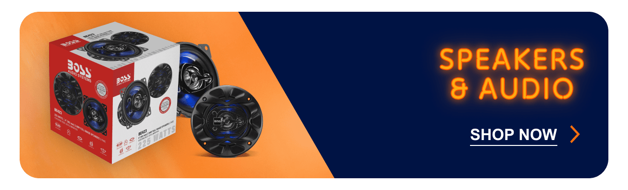 SPEAKERS & AUDIO | SHOP NOW >