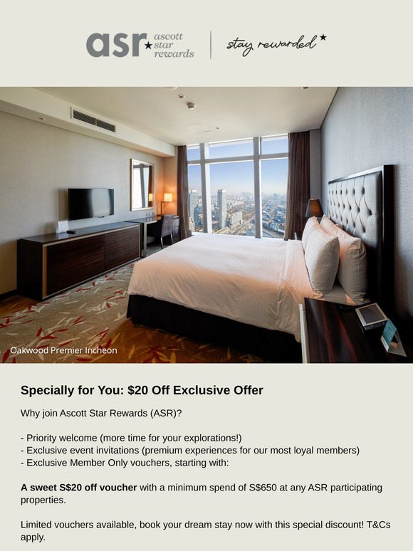 Specially for You: $20 Off Exclusive Offer