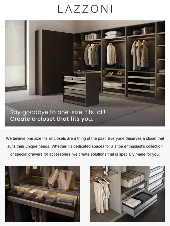 Create a Closet That Fits You