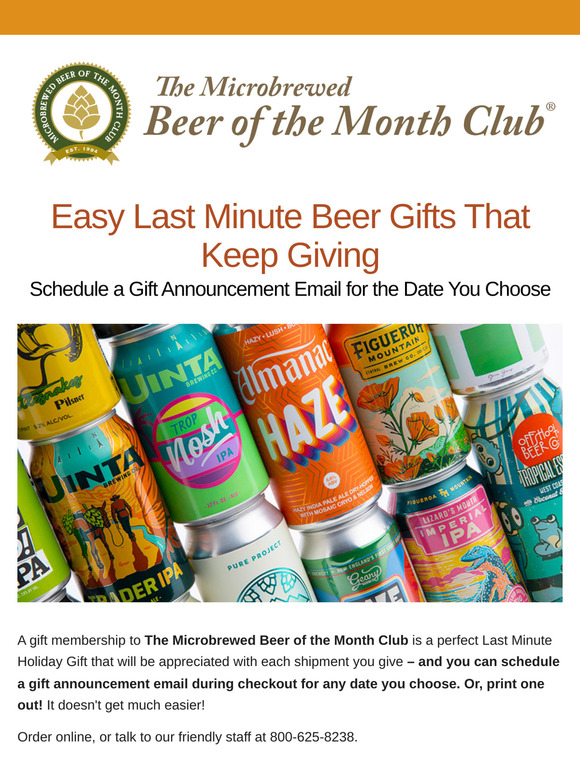 There's Still Time: Email Your Gift Announcement Today