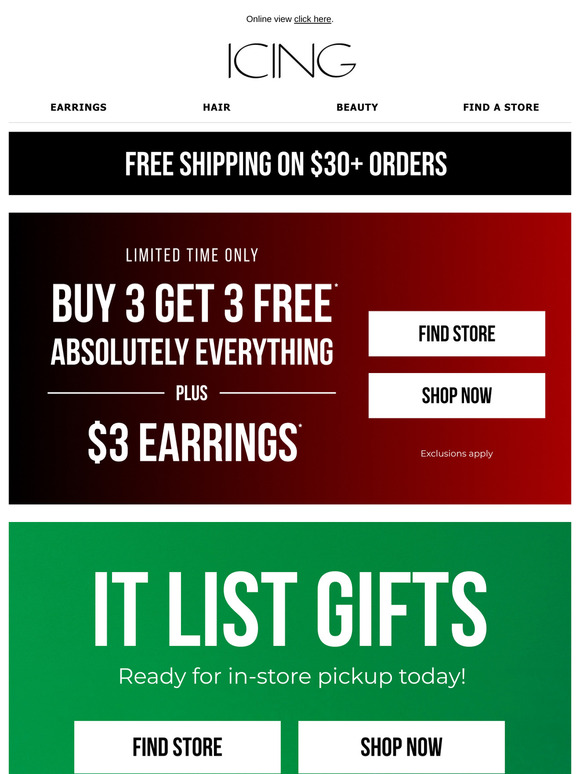 Hurry, Santa’s almost here!