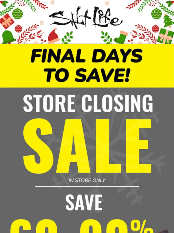 🛍️ Final Days to Find Great Gifts and Holiday Savings!