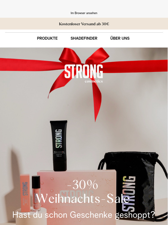 ❤️  XXL Weihnachts-SALE! 30% auf ALLES! 🎅🏼