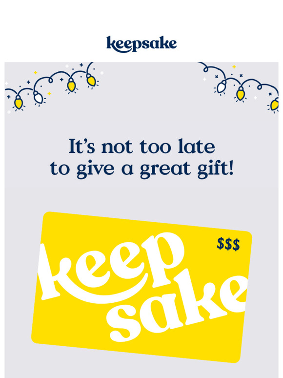 Still need a last minute gift?