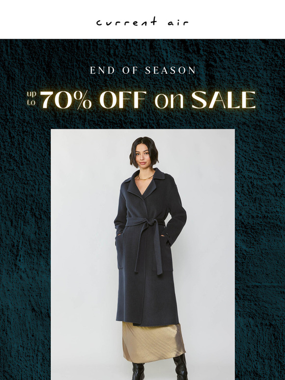 End of Season Sale - up to 70% OFF sale styles