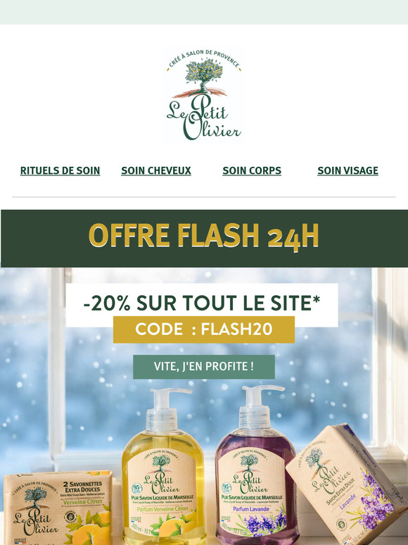 Offre Flash 24H ❤️