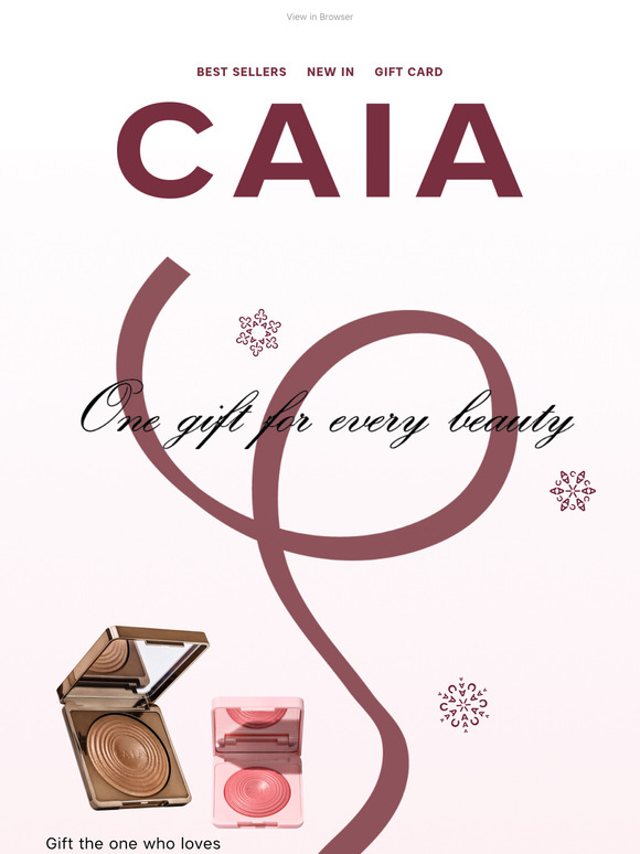 Just-in-Time! CAIA Gift Card 💝