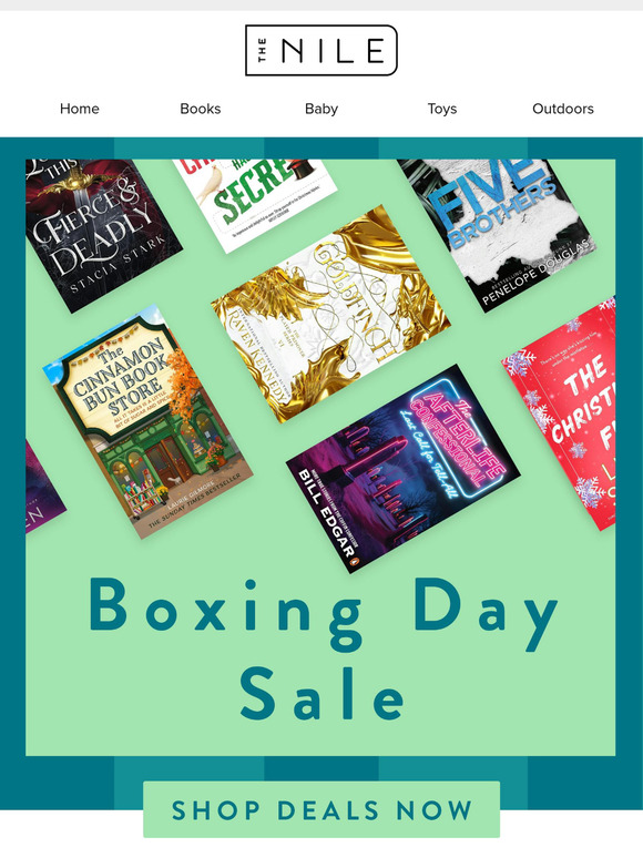 Boxing Day Sale Is On! 🎁 🎉