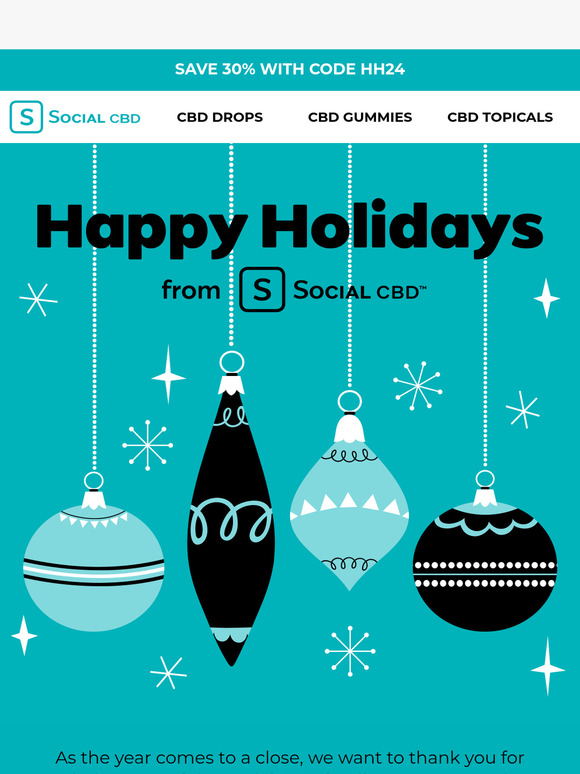 Happy Holidays from Social CBD