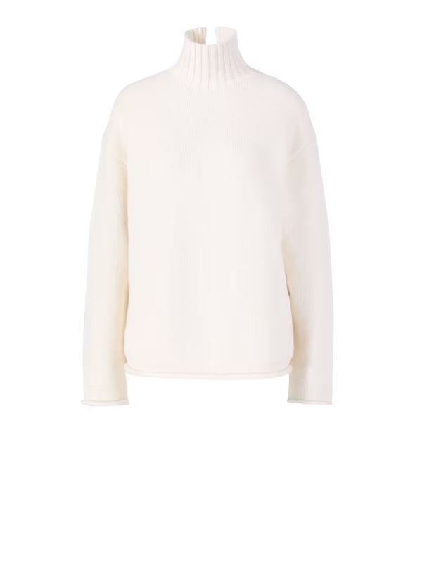 Cashmere-Pullover Crème