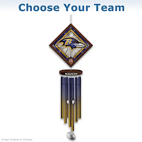 NFL Team Wind Chime