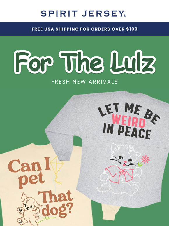 😂 Fresh New Styles For the Lulz!