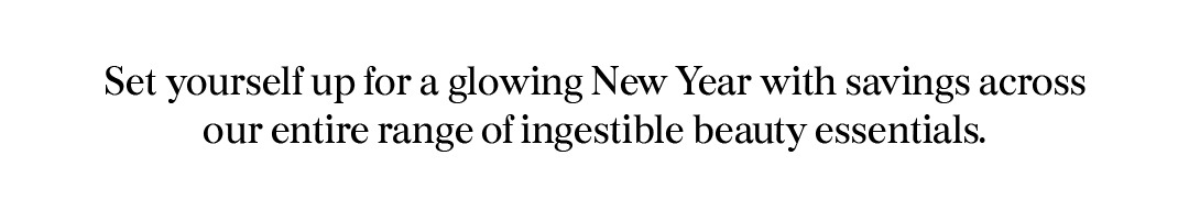 Set yourself up for a glowing New Year 