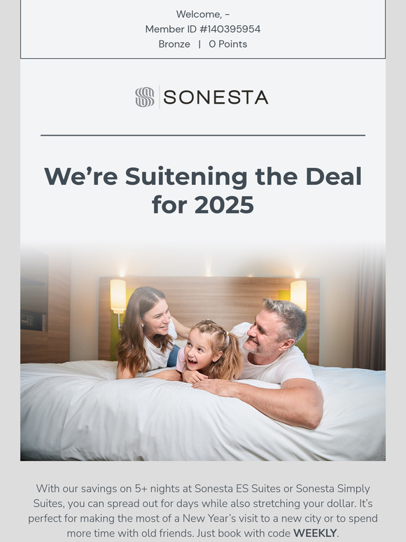 Suite Savings on 5+ nights