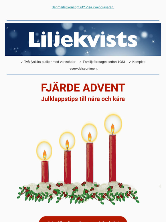 Fjärde advent🕯️🕯️🕯️🕯️