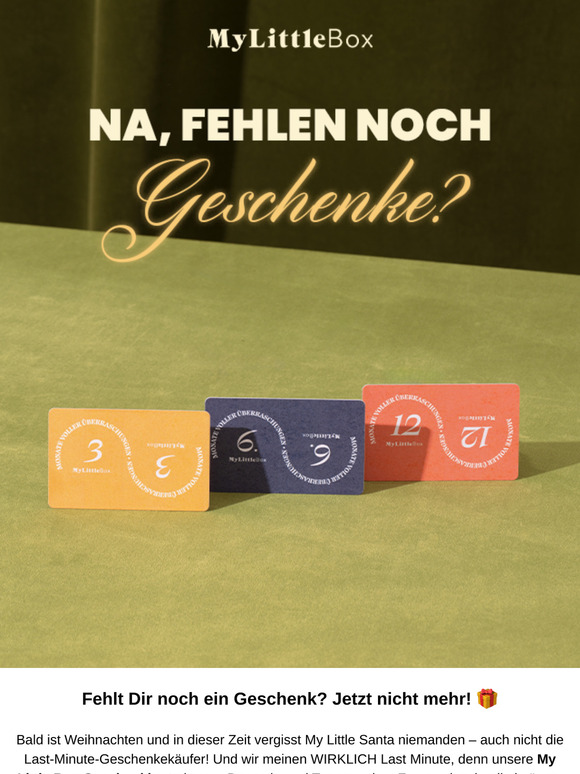 Endspurt vor Weihnachten! 🎅