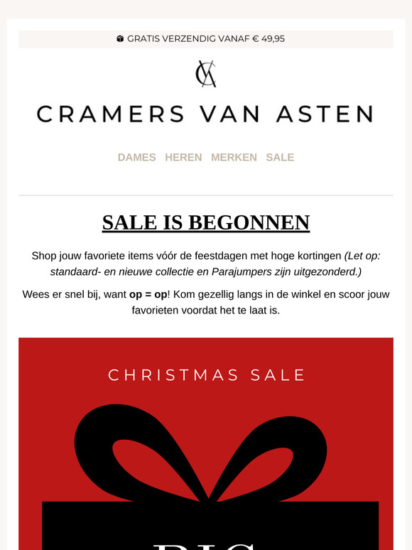 De WINTERSALE is hier- scoor je favorieten!🎄✨