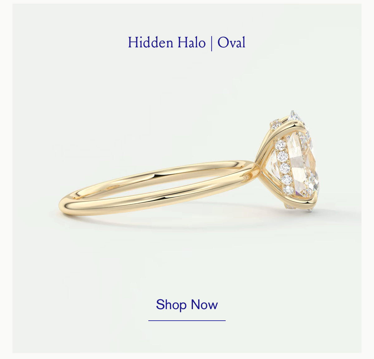 Hidden Halo | Oval