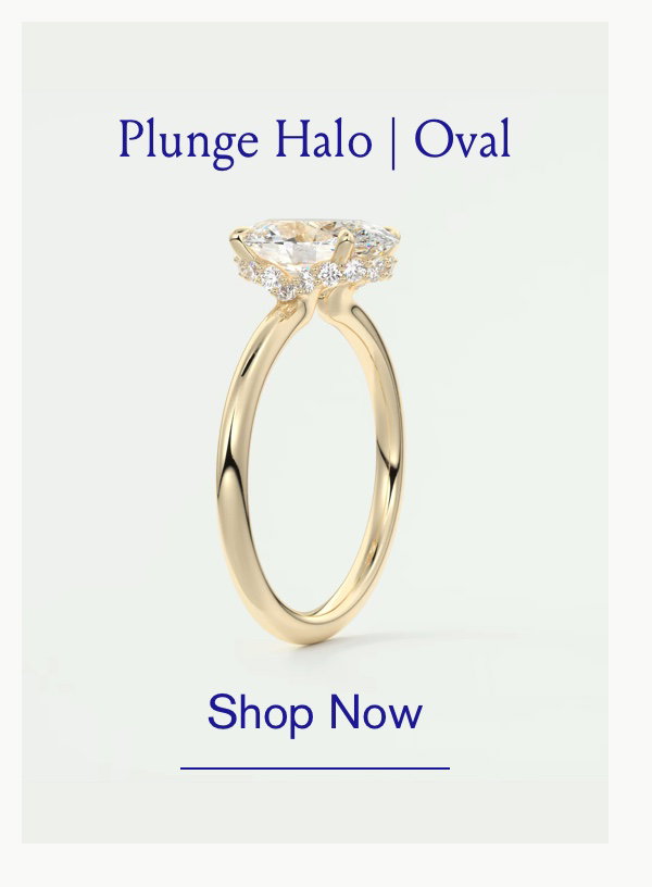 Plunge Hidden Halo | Oval