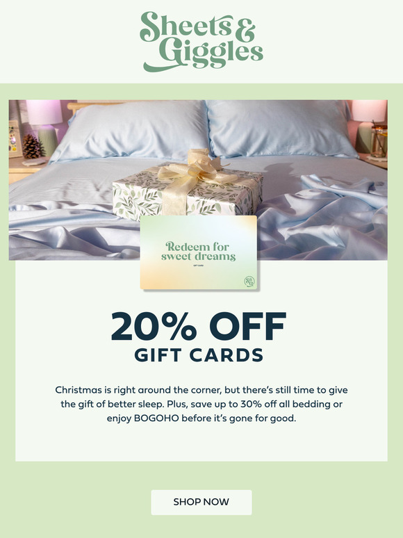 This Christmas: Give a Give a Give a Give a Gift Card 🎁