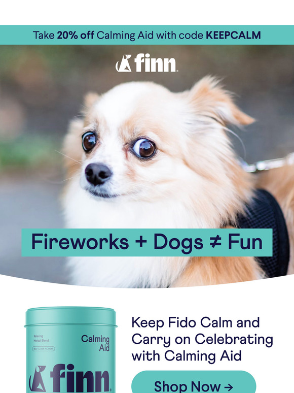 20% on Calming Aid for a Stress-Free NYE 🎆