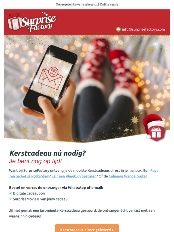 Heb je nog een Kerstcadeau nodig? 🎁