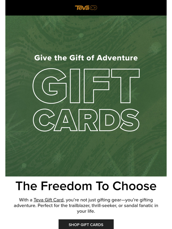 Out of time and ideas? Gift adventure instead.