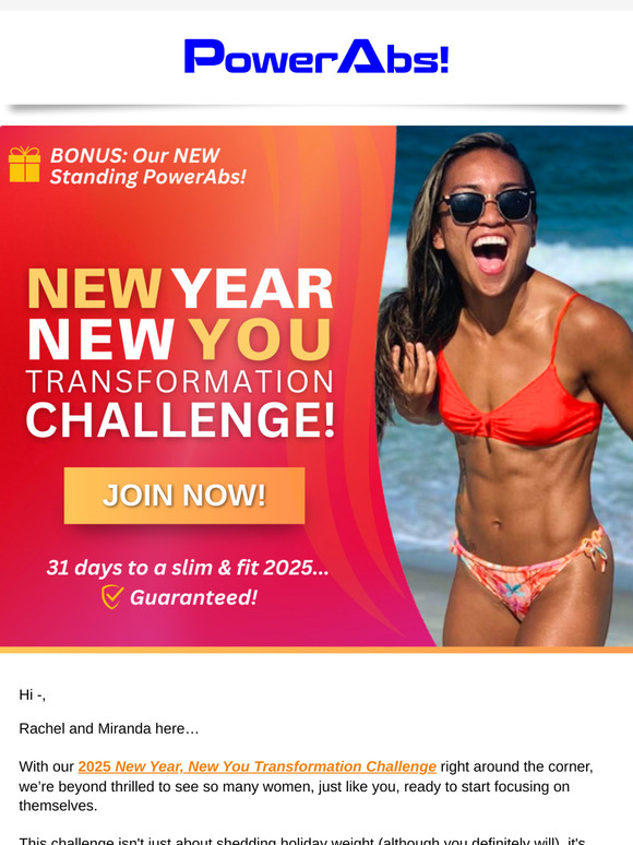 ✋ Your Questions Answered: All About The New Year, New You Transformation Challenge!