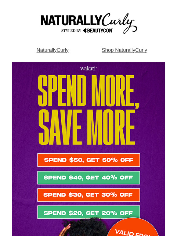 SPEND MORE, SAVE MORE + FREE  ACCESSORIES!
