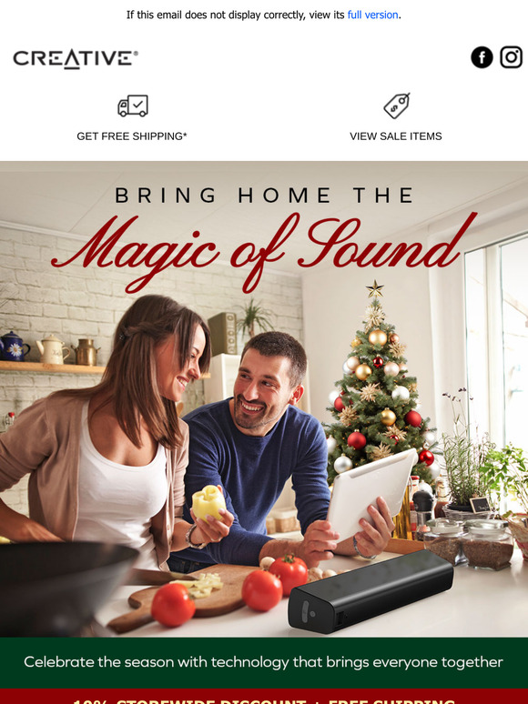Bring Home The Magic Of Sound