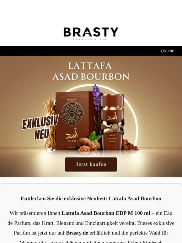 Entdecken Sie die exklusiven Neuigkeiten: Lattafa Asad Bourbon