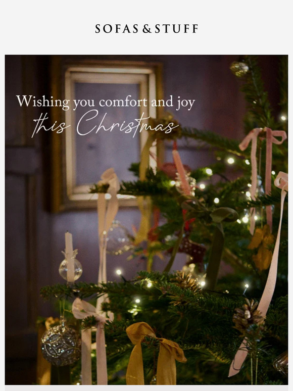 Warm wishes this Christmas from Sofas & Stuff 🎄