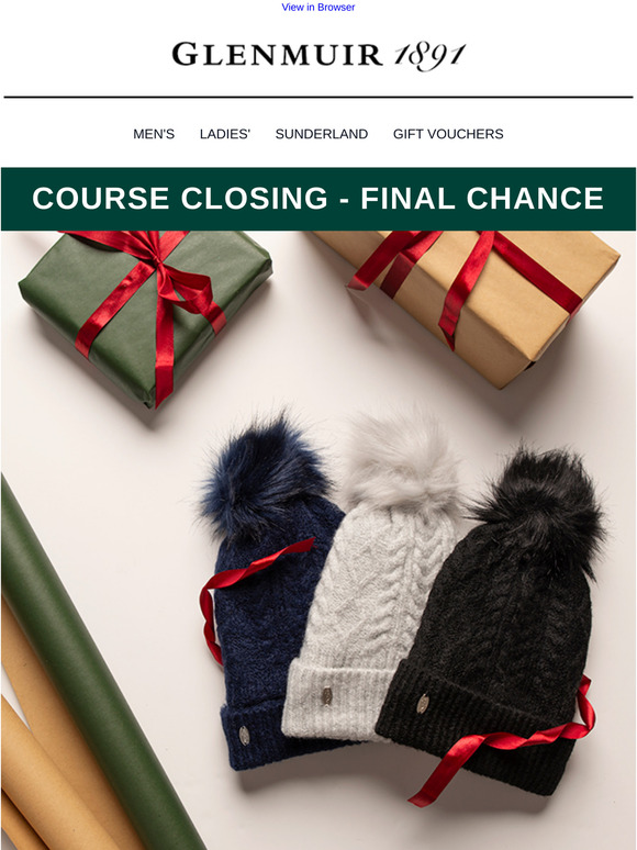 Course closing - last chance📦⏱️