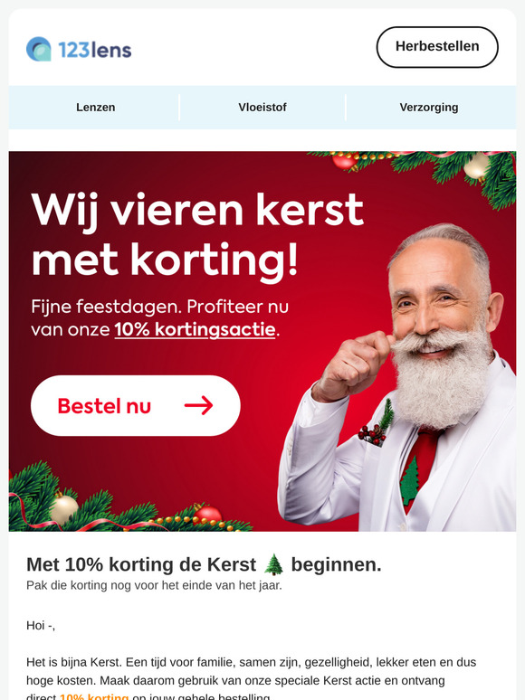 Met 10% korting de 🎄 Kerstweek in.
