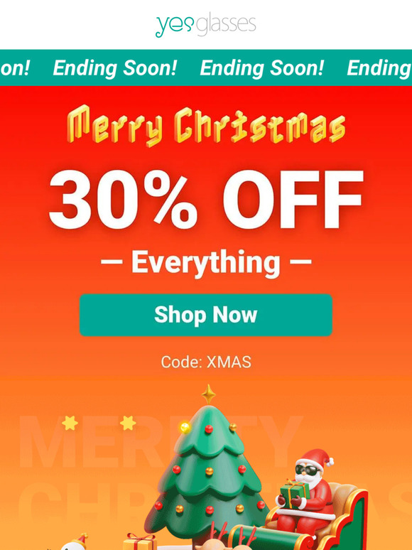 🎅 Last Chance: Holiday Eyewear Specials Ending Soon! 🎄