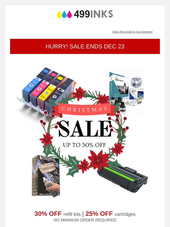🎅 ‘Twas the Last Day to Save up to 30%… HO-HO-Hurry! 🎄