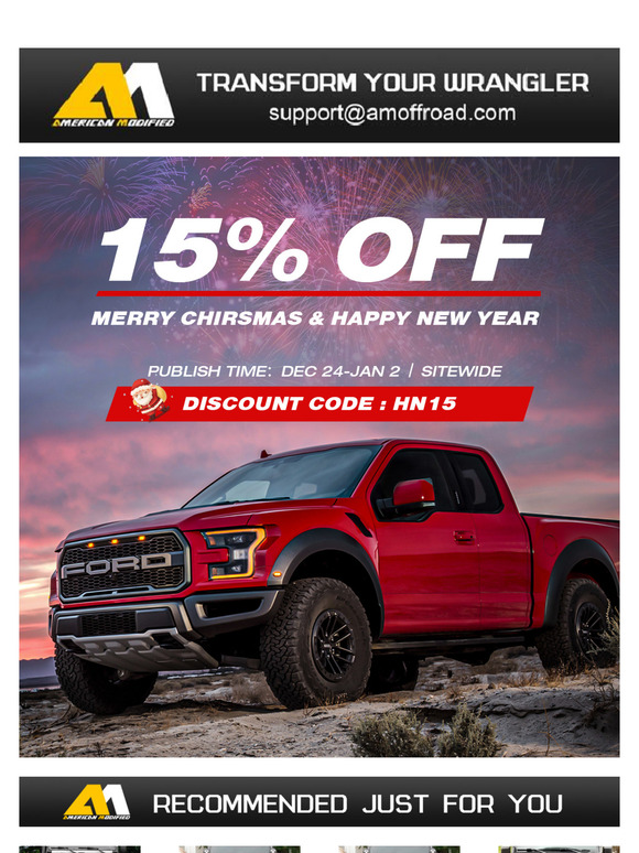 Merry Christmas & Happy New Year Sale