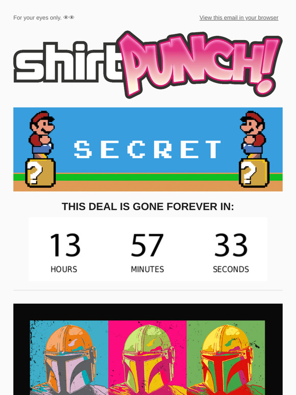 A Mando secret sale