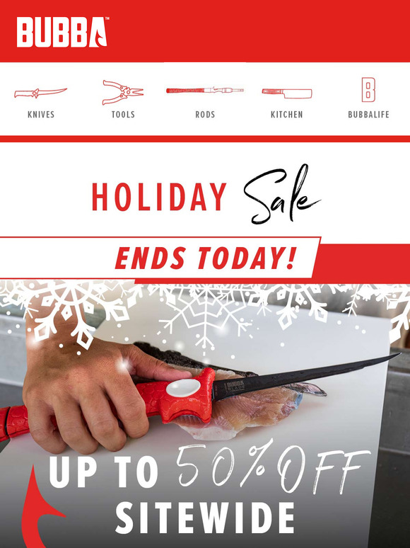 🎣 Final Call: Up to 50% Off Sitewide! 🎣