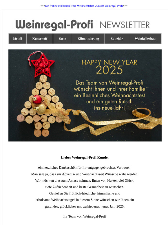 Frohe Weihnachten und einen guten Rutsch ins Neue Jahr!