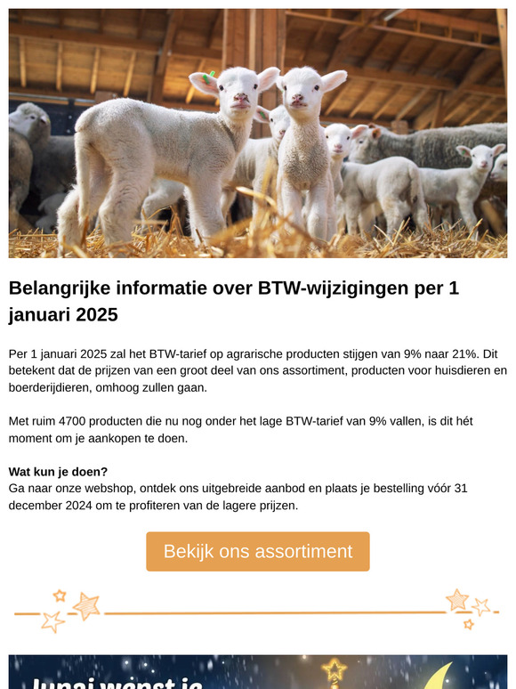Belangrijke informatie over BTW-wijzigingen per 1 januari 2025