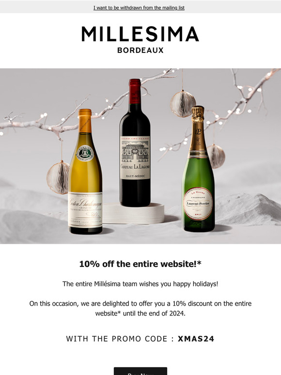 Happy Holidays: 10% off the entire website!