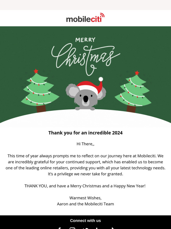 Merry Christmas from Mobileciti