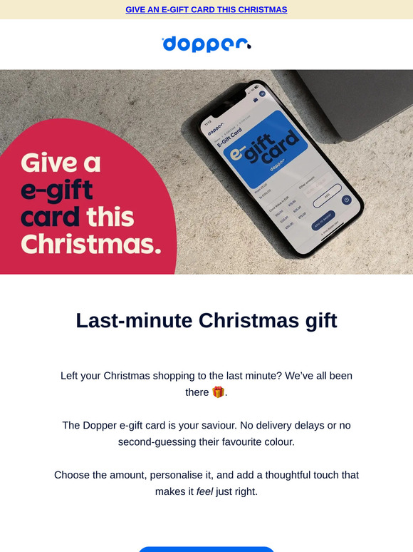 Last-minute gifting made easy