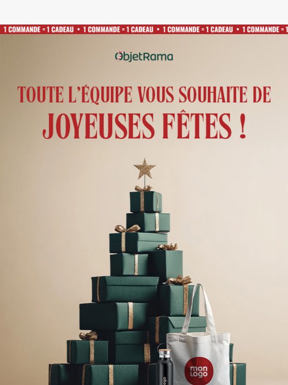 🎄 ObjetRama vous souhaite de joyeuses fêtes ! 🎁