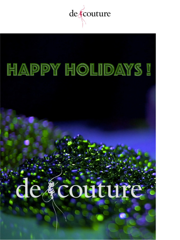 HAPPY HOLIDAYS !
