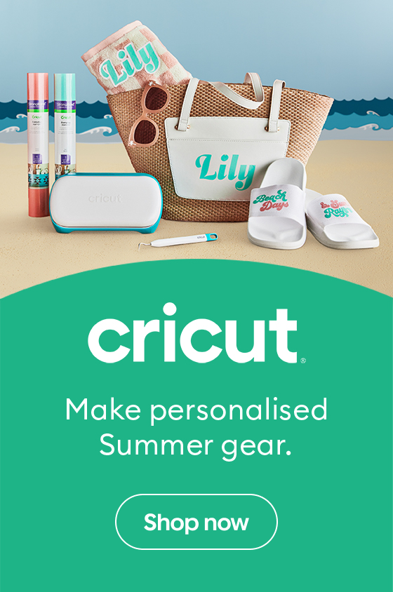 Cricut Make personalised summer gear