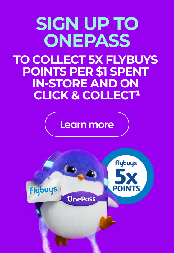 Sign up to OnePass