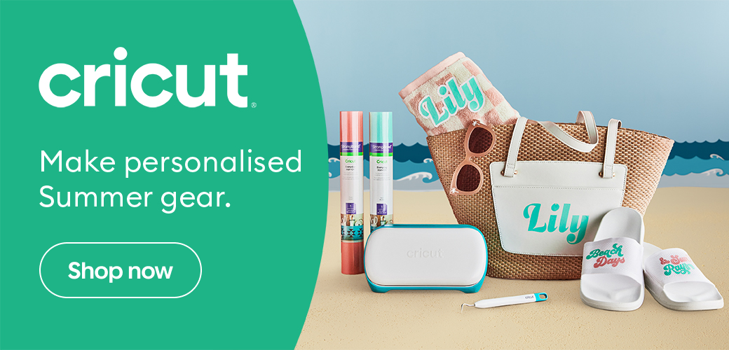 Cricut Make personalised summer gear